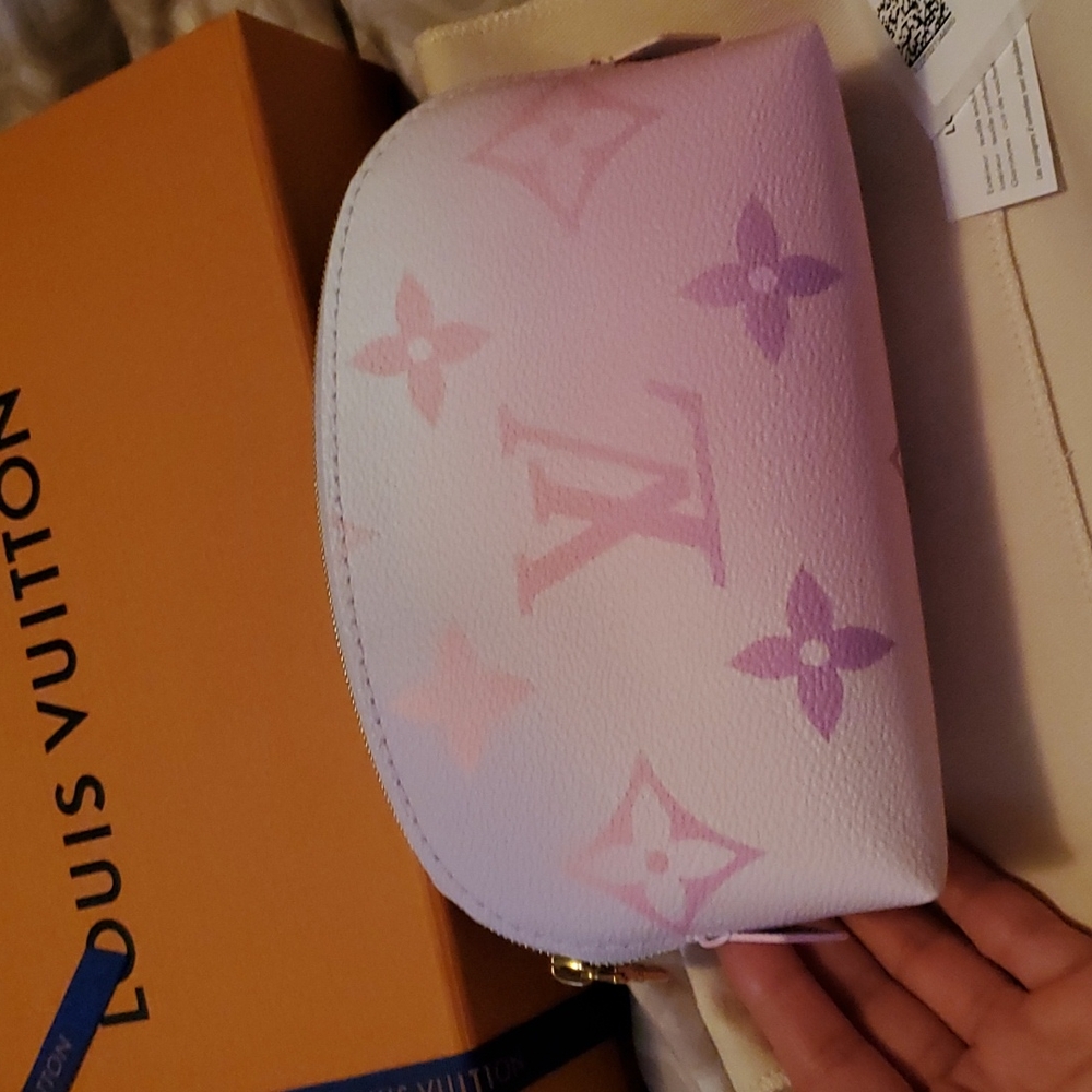 Authentic Louis Vuitton cosmetic pouch